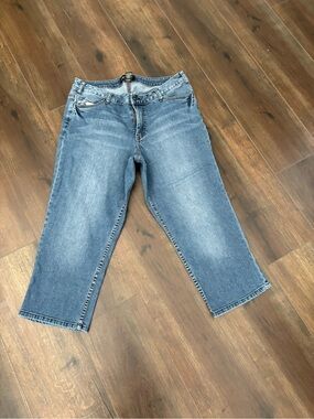 Y2K Apt. 9 Women's Blue Denim Cropped Jeans